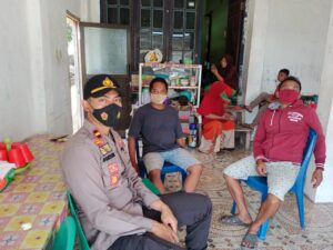 Kapolsek Rhee Himbau & Ajak Tokoh Jaga Situasi Kamtibmas Pasca Pilkada