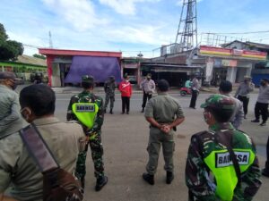 Peduli Cegah Covid-19, Forkopimcam Alas Berikan Edukasi dan Razia Masker