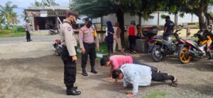 Gelar Operasi Yustisi, Polsek Utan Jaring Puluhan Pelanggar Prokes