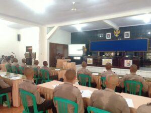 Kapolres Harap 20 Siswa Diktukba Yang Orientasi Di Polres Sumbawa Dapat Tuai Ilmu Dilapangan