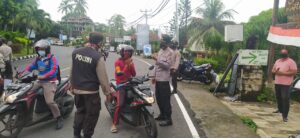 54 Pelanggar Terjaring Razia, Polsek Senggigi Proaktif Beri Sanksi Efek Jera