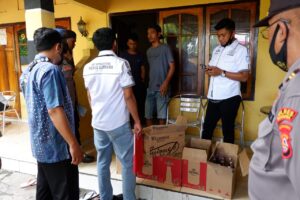 Puluhan Botol Miras Disita Polres Sumbawa Dalam  Operasi Bina Kusuma