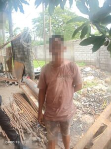 Polsek Utan Amankan Seorang Terduga Pelaku Penadah Hasil Curian Alat Screen Batu Pasir