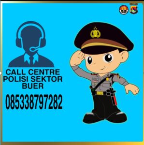 Susul Moyo Hilir, Polsek Buer Juga Luncurkan Call Center Khusus Wilayah Bue