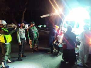 Polres Sumbawa  Bersama Instansi Terkait Laksanakan  Ops Gab Penegakan Prokes