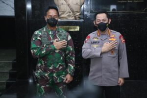 Kapolri Kunjungi KSAD, Sepakat untuk Mempererat Sinergitas Serta Soliditas TNI-Polri