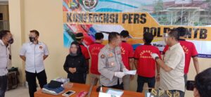 Tim Puma Polda NTB Tangkap 5 Pelaku Pengroyokan WNA Amerika