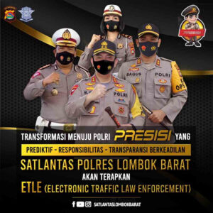 Awas, Polres Lobar Akan Terapkan ETLE, Gerak Gerik Pelanggar Lalulintas di Lombok Barat Diawasi CCTV