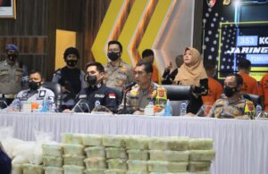 Polda Aceh Ungkap Kasus Narkotika Jaringan Internasional Seberat 353 Kg