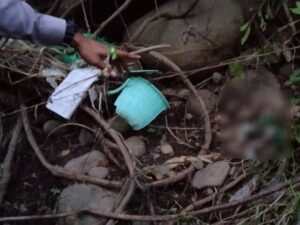 Polsek Gunungsari Evakuasi Orok Bayi yang Gegerkan Warga Mambalan