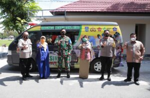 1000 Personil Batalyon Vaksinator TNI POLRI NTB siap Memerangi Covid-19