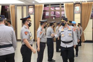 Kapolri Pimpin Sertijab Kapolda dan Kenaikan Pangkat Perwira Tinggi Mabes Polri