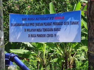Gabungan Masyarakat Lombok yang Cinta Damai menolak Dengan Tegas Diadakannya Kegiatan yang menimbulkan Kerumunan