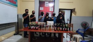 Jelang Ramadhan, Polres Bima Kota Razia Miras