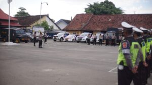 Jelang Putusan Sengketa Pilkada Sumbawa, Polres Sumbawa Gelar Patroli Skala Besar
