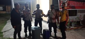Patroli Paket Sate, Polsek Utan Amankan Penjual Minuman Keras