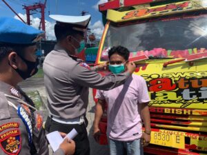 Operasi Keselamatan 2021 Hari ke 5, Polres Sumbawa Sasar Pelabuhan Badas