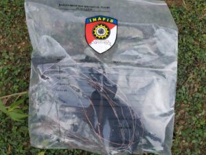 Polres Lobar Terjun Olah TKP Lokasi Kebakaran