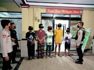 Gara-gara Balap Lari, Lima Remaja Diamankan Polisi