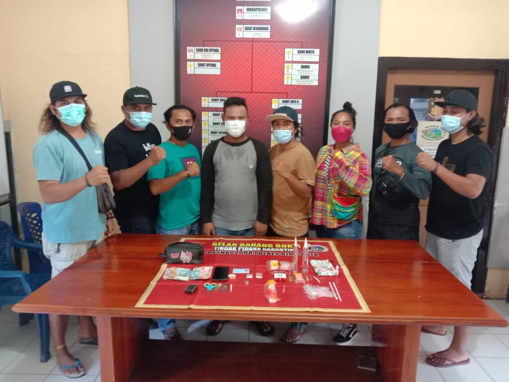 Kuasai Sabu-Sabu, Warga Oi Mbo Digelandang ke Polres Bima Kota