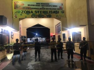 Polres Sumbawa Tingkatkan Kewaspadaan Dan Terapkan Satu Pintu