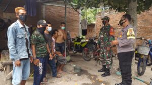 Sukseskan Kampung Sehat Jilid II, Bhabinkamtibmas Dan Babinsa Sambang dan Sosialisasi