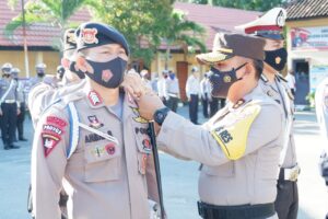 Selain Menyasar Pelanggar Lalu Lintas, Operasi Keselamatan Polres Sumbawa Juga Menargetkan Para Pelanggar Prokes