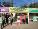 Ketua Bhayangkari Daerah NTB Kunjungi Posyan dan Pospam Ops Ketupat Rinjani 2021 Di Sumbawa