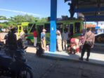 Sambangi Terminal, Polres Sumbawa Ajak Masyarakat Patuhi Prokes 5M