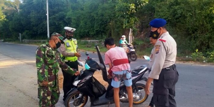 Ngabuburit Berpotensi Balap Liar, Polsek Lembar Pantau Wilayah di Tiga Titik