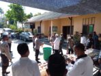 Polsek Janapria Musnahkan Barang Bukti Hasil Giat KRYD