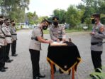 Sejumlah Perwira Sertijab di Ma Polres Lombok Tengah