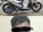 Pencuri Motor di Kawasan Gunung Rinjani Tertangkap Polisi