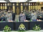 Kapolri Minta Pertahankan Kepercayaan dan Kepuasan Publik di Rakernis 4 Divisi