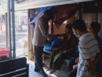 Polsek Kediri Salurkan Bantuan Paket Sembako, Bermodalkan Hasil Patungan Anggota