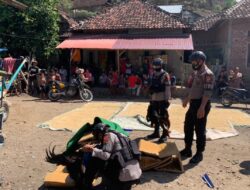 Polisi Bubarkan Judi Sabung Ayam Sampai Terbirit-birit