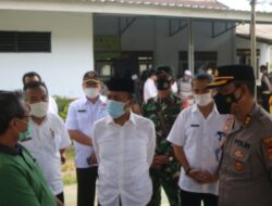 Kebut Vaksinasi, Kapolres Lobar Juga Ingatkan Pilkades Jangan Dijadikan Ajang Perjudian