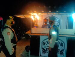 Diatas Jam 10 Malam, Polsek Lembar Imbau Pelaku Usaha Patuhi Surat Edaran Bupati Lobar