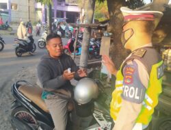 Tekan Penyebaran Covid-19, Polres Lobar lakukan Penyekatan di Pintu Masuk Lombok Barat