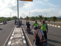 Sasar Pelanggaran Kasat Mata, Satlantas Polres Lobar Jaring 33 Pelanggar di jalan By Pass BIL II