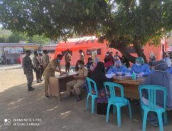 Polres Sumbawa Barat Berhasil Vaksin 951 Orang di 8 Puskesmas