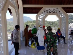 Pagi Hari UPTD Puskesmas Brang Rea Rapid Puluhan Warga