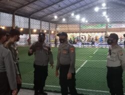 Polsek Gerung Ingatkan Jam Operasinal Malam dan Prokes