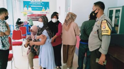 Sukses, Vaksinasi di Labuapi Capai 100 persen dari Jumlah yang Mendaftar