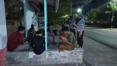 Kegiatan Preventif Polsek Kuripan, Sisir Obyek Vital dan Perumahan