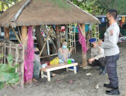 Cegah Kerumunan Libur Akhir Pekan, Sat Polair Polres Lobar Awasi Wisata Pantai