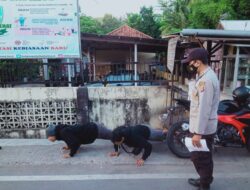 Masih Saja Ada yang Terjaring, Polsek Sekotong Tindak 12 Pelanggar Prokes