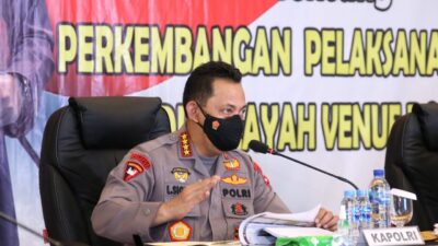 Kapolri Pimpin Rapat Kesiapan Pengamanan PON XX Papua
