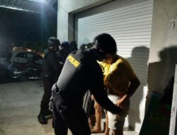 Tim Puma 8 Polres Lobar Sisir Wialayah Pada Jam Rawan, Temukan Sekelompok Pemuda Nongkrong Hingga Larut malam