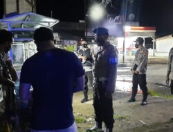 Prioritaskan Prokes, Polsek Sekotong Ingatkan Masyarakat dalam Kegiatan Patroli